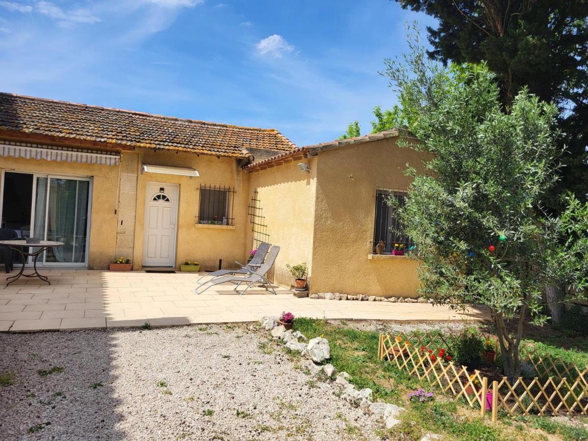 Maison Au Calme Avignon - Clim - Wi-Fi Villa Екстериор снимка